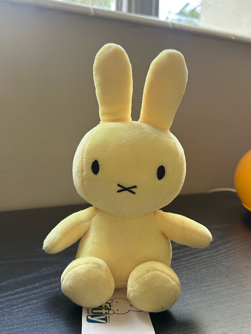 miffy Yellow Plush Bunny Stuffed Animal